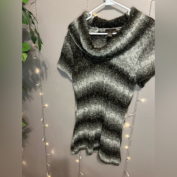 Fenn Wright Manson: Women size medium Sweater Dress Brown/Cream - Picture 1 of 4